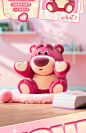 【52TOYS】迪士尼玩具总动员系列草莓熊 IT'S ME盲盒潮玩手办周边-tmall.com天猫