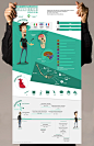 Anatomy of a graphic designer : Personal illustrated resume