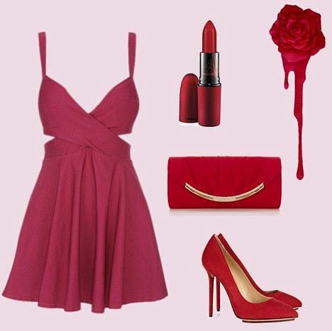 red dress~
