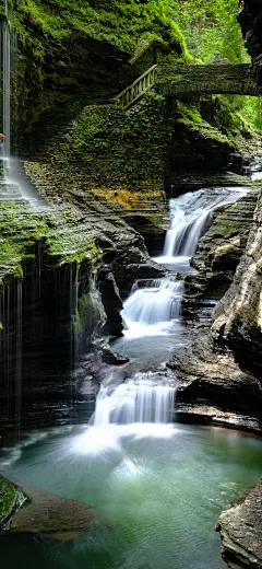原图壁纸：100张超清大自然奇观，瀑布主题壁纸 - 今日头条