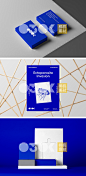 精致高端蓝色实例品牌样机VI样机LOGO样机-03OK-B04-淘宝网