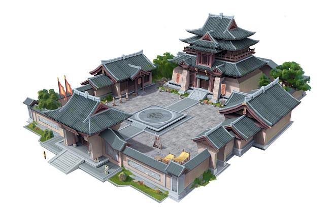 院子, cao jun
