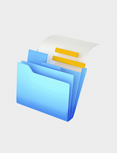C4D3D立体商务办公文件夹立体动图gif-花瓣网