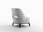 Ermione - Lounge chairs by Flexform Mood | Architonic : categories small armchair / introduced 2015 / product small armchair / frame in metal with foam injected polyurethane covered with protective fabric..