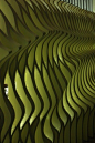 wave CNC milled out of layered MDF repinned by www.smg-treppen.de #smgtreppen