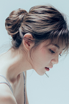 美女头像侧面6090