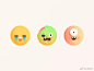 #图标设计# 搞怪又可爱一组emoji表情欣赏 ​​​​