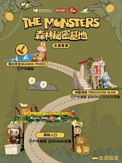 THE MONSTERS森林秘密基地保姆级攻略闭眼冲_1_杭州嘉里中心_来自小红书网页版