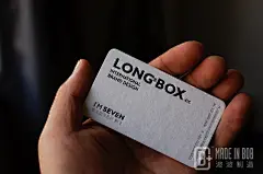 长春烫金异形模切名片 – 波波制造