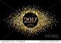 Vector 2017 Happy New Year background