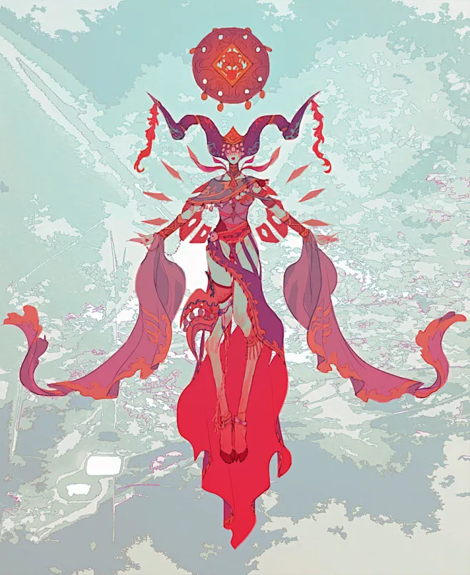 DrawCrowd-花瓣网