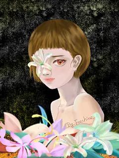 悦
送给好朋友的人设当做生日礼物~
希望她一直美美的~