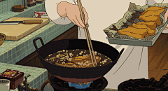 宫崎骏动漫里的美食 ​​​​