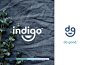 indigo - do good website mark iphone identity branding app logo icon