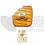 白色,分离着色,性格,饼干,幽默,可爱的,国内著名景点,清新,蛋糕,食品