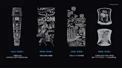 导视设计基于历史及文化原型，用航海时代的黑科技，多维度诠释历史与数学科技的发展演变。
提取航海时代黑科技代表《坤舆万国全图》中“大数据”元素，让导视成为承载古代航海丝绸之路历史发明的“微型博物志”。