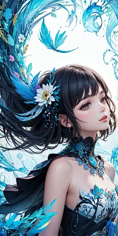 【AI美图】炫丽的动漫壁纸&amp;凄凉的爱情故事