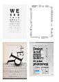 【字的排法】分享一组海报，黑白色，通过字体的粗细对比、排列位次造成视觉冲击，简单粗暴。