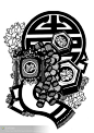黑白装饰画欣赏