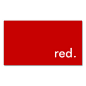 red. Double-Sided standard business cards (Pack of 100)