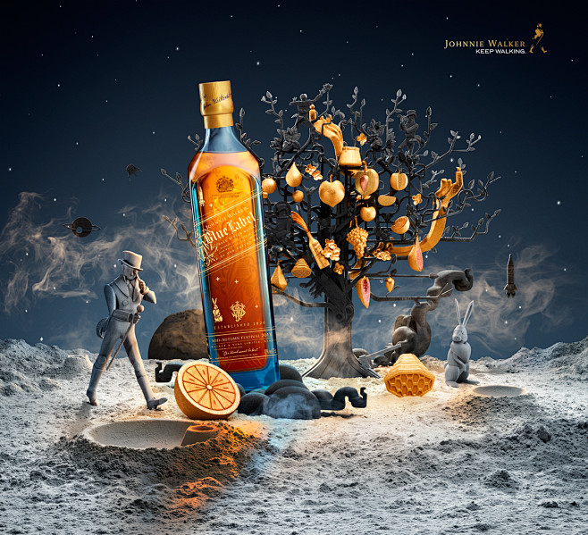 Johnnie Walker Mid-A...