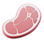 Meat 3D Illustration