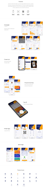 Finan$i - iOS Finansial UI Kit<br/>Bagus Fikri