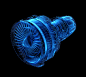 Turbofan engine : A private project to studying turbofan jet engine component.