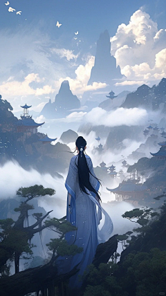 仙侠素材-场景-花瓣网|陪你做生活的设计师 | 射雕