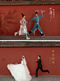 跟拍了一组前世今生婚纱照，朋友圈都在夸❗️