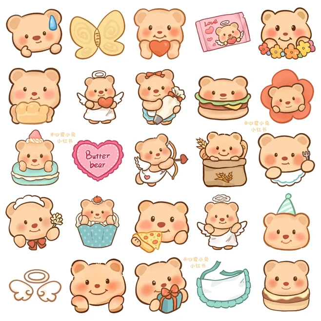 黄油小熊Butterbear - 小红书