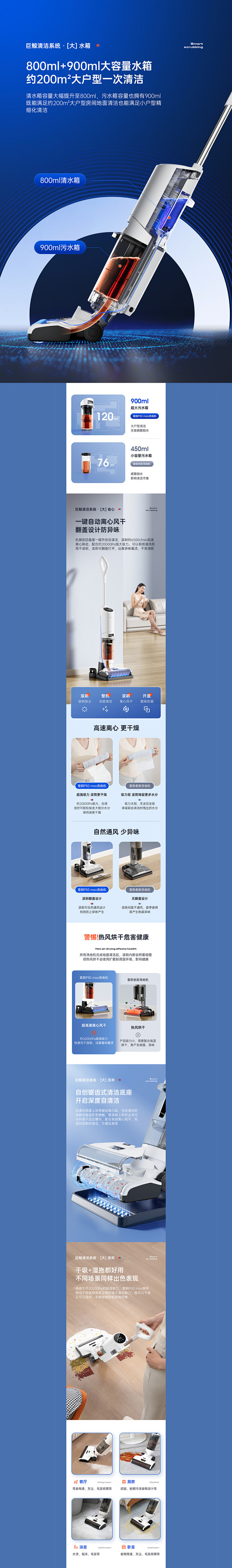 普韵 洗地机详情+视频 案例展示 ｜建模...