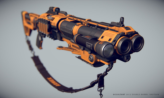 Dual Barrel Shotgun ...