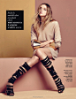 簡單的完美 "Simply Perfect" Heather Marks by Hong Jang Hyun for Glamour Italia December/January 2013-2014