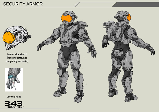 《光环5》原画设定集欣赏