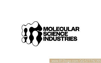 分子-生物链标志logo设计欣赏_log...
