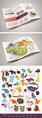 Alliteration Inspiration: Zoos & Zzzs / on Design Work Life: zoo map
