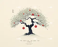 苹果树，书法风格，任天堂，陶艺家故事家