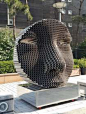 Artist Yi Chul Hee creates amazing, innovative sculptures composed of stacked layers of pipes. Unexpected shapes and forms emerge from his carefully crafted piles of hollow tubes. Each piece plays with light and shadow, allowing it to seep through and vis