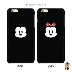情侣iPhone6手机壳莎莉鸭苹果6布朗熊防摔保护套line闺蜜可爱卡通
