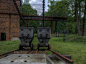 louise briquette factory, factory, old factory, brandenburg, leave, ruin, old
