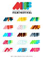 Melbourne International Film Festival (MIFF) by Josip Kelava, via Behance