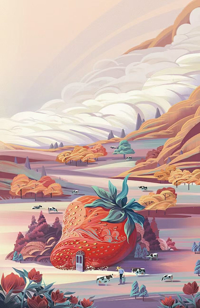 MengHui-梦慧的包装插画设计