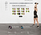 Nike Training Club Website on Behance