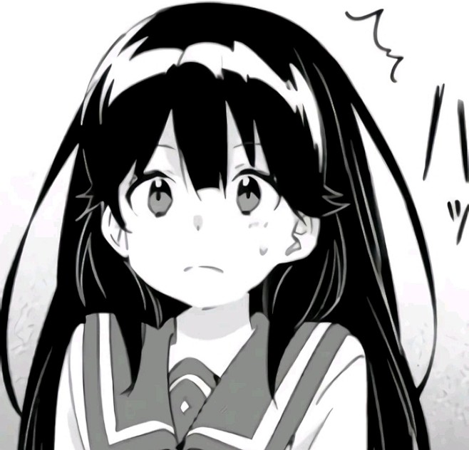 黑白漫画头像