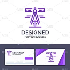 卡规,品牌名称,名片,创造力,模板,商务,测量工具,工程师,蓝图,建筑业