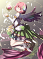【白猫プロジェクト】 心優しき白鳥の少女 パルメ/「小野大貓」[pixiv]