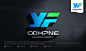 AI YF字母LOGO