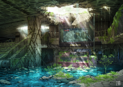_ONEMORELIGHT采集到废墟场景
