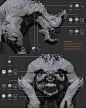 影视动画视频教程_ZBrush雕刻巨兽怪 - http://www.cgdream.com.cn